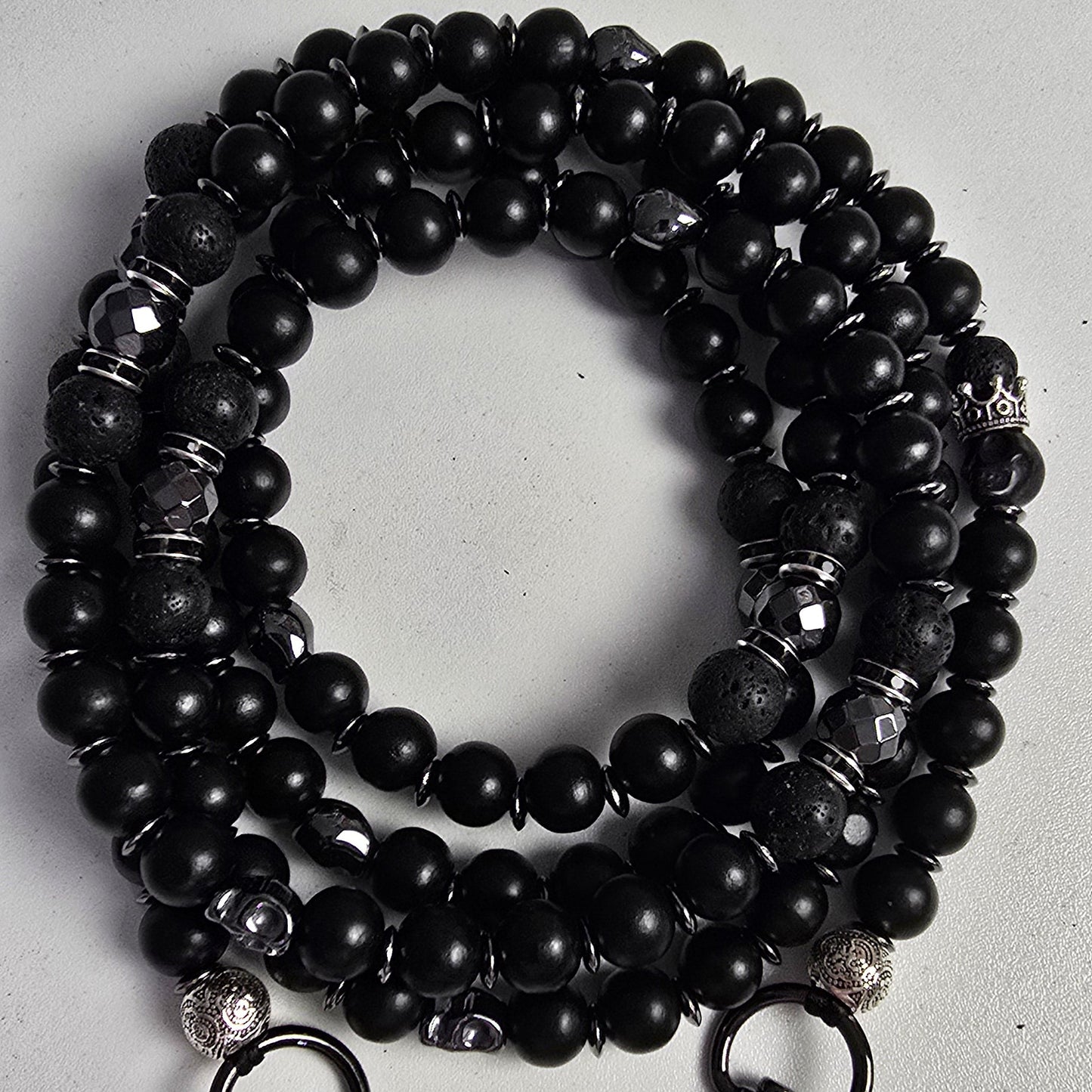 Palimm Palimm Handykette "Black Pearl"