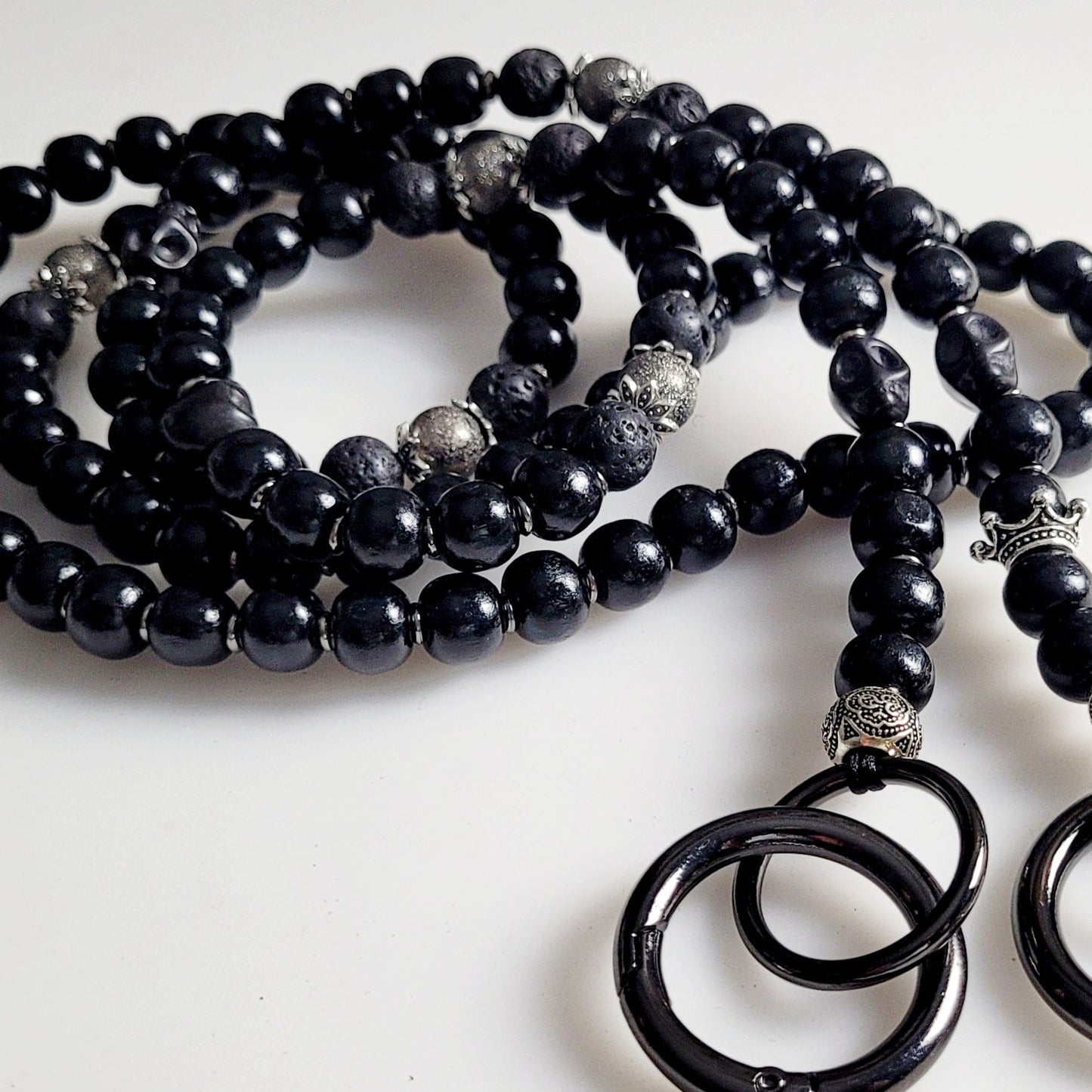 Palimm Palimm Handykette "Black Pearl"