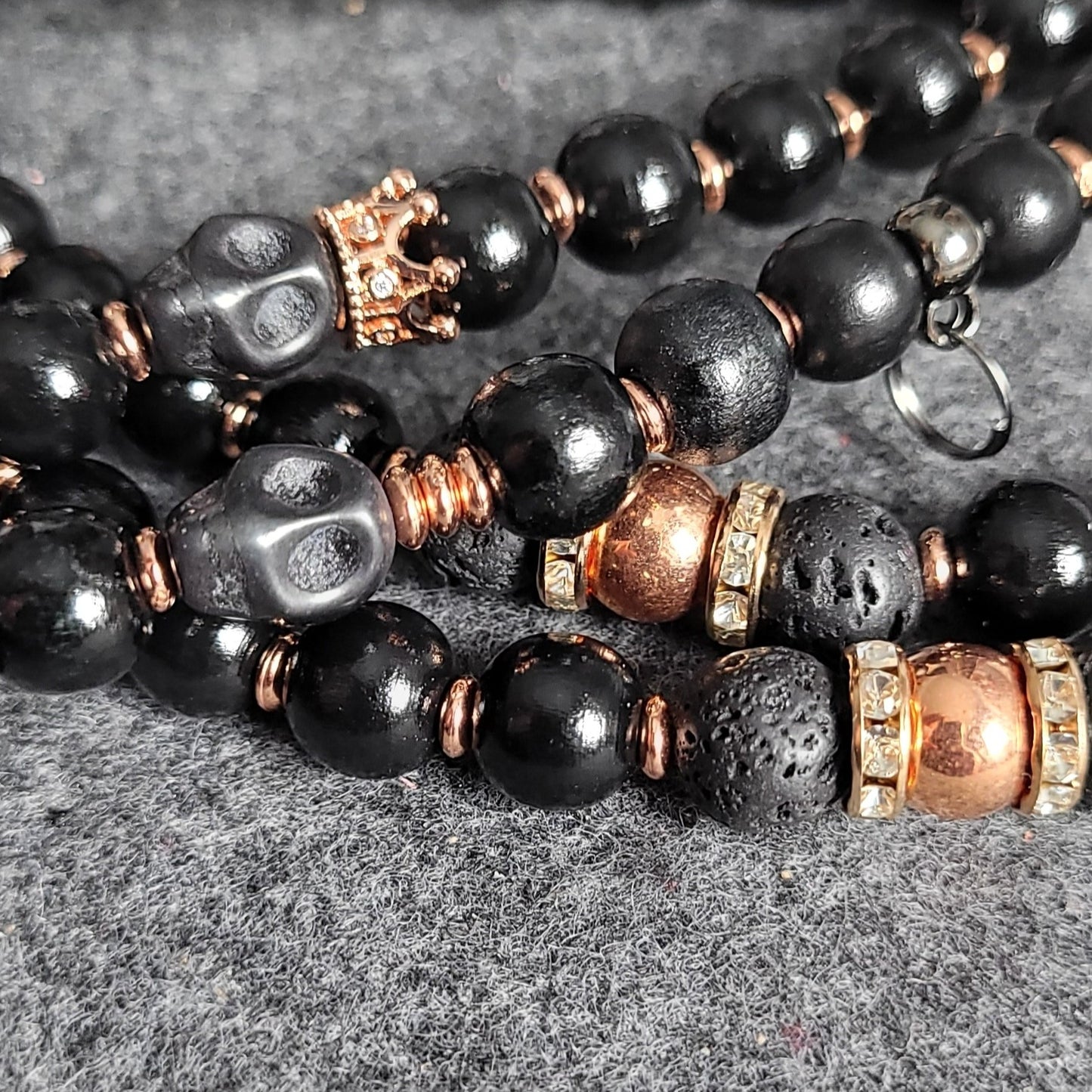 Palimm Palimm Handykette "Black Pearl"