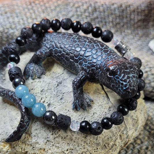 Heilsteinarmband "Aquamarin"