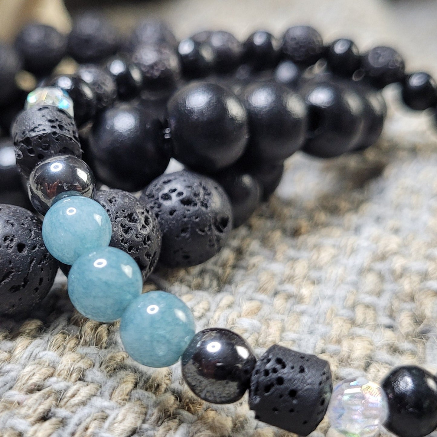 Heilsteinarmband "Aquamarin"