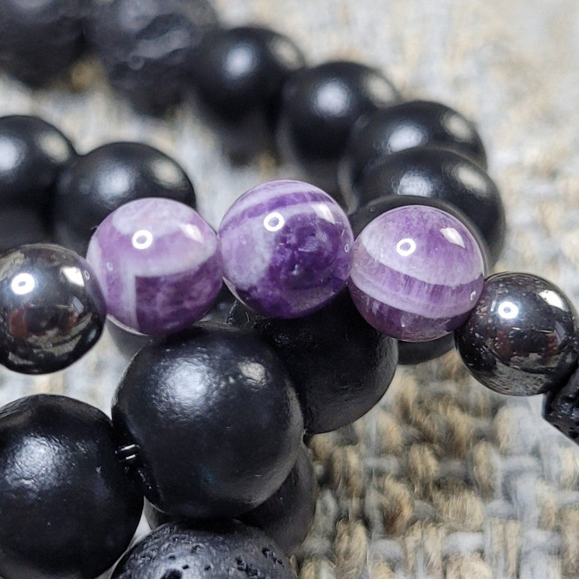 Heilsteinarmband "Amethyst"