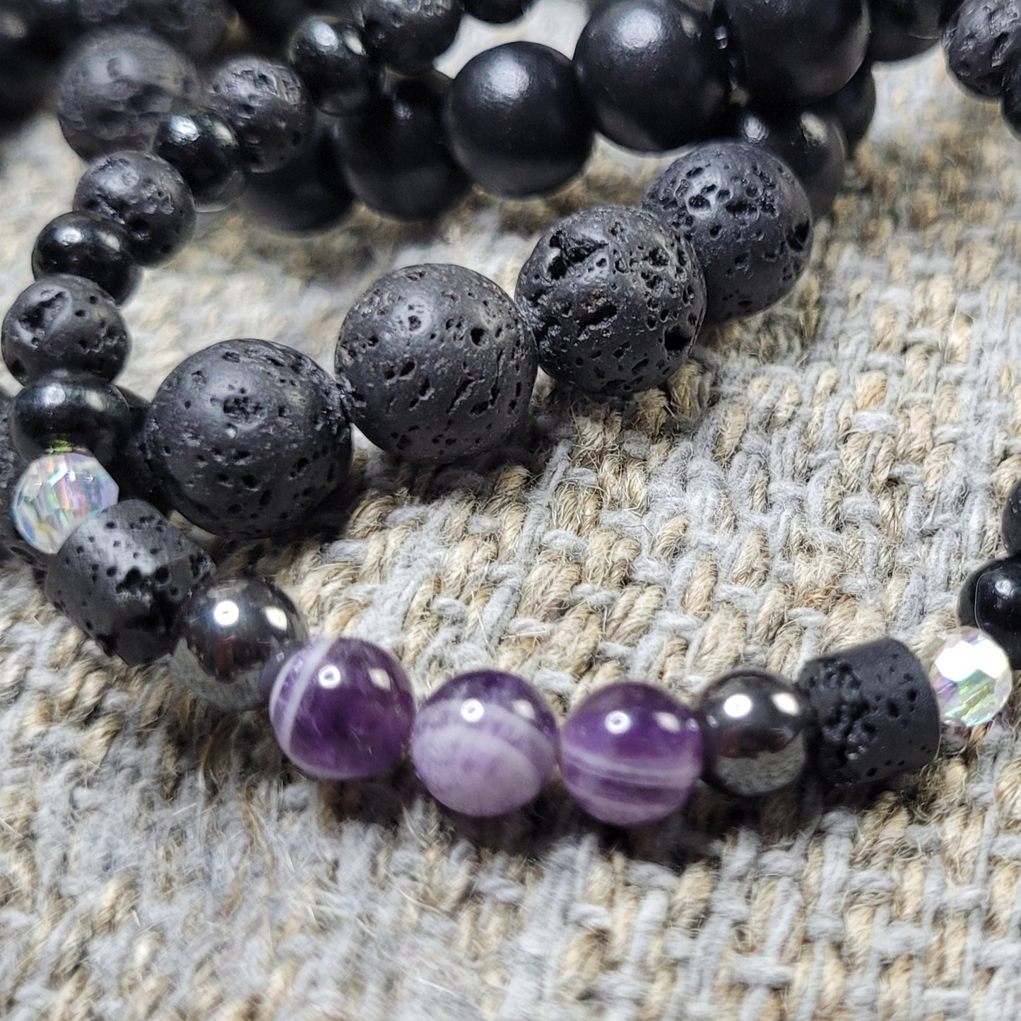 Heilsteinarmband "Amethyst"