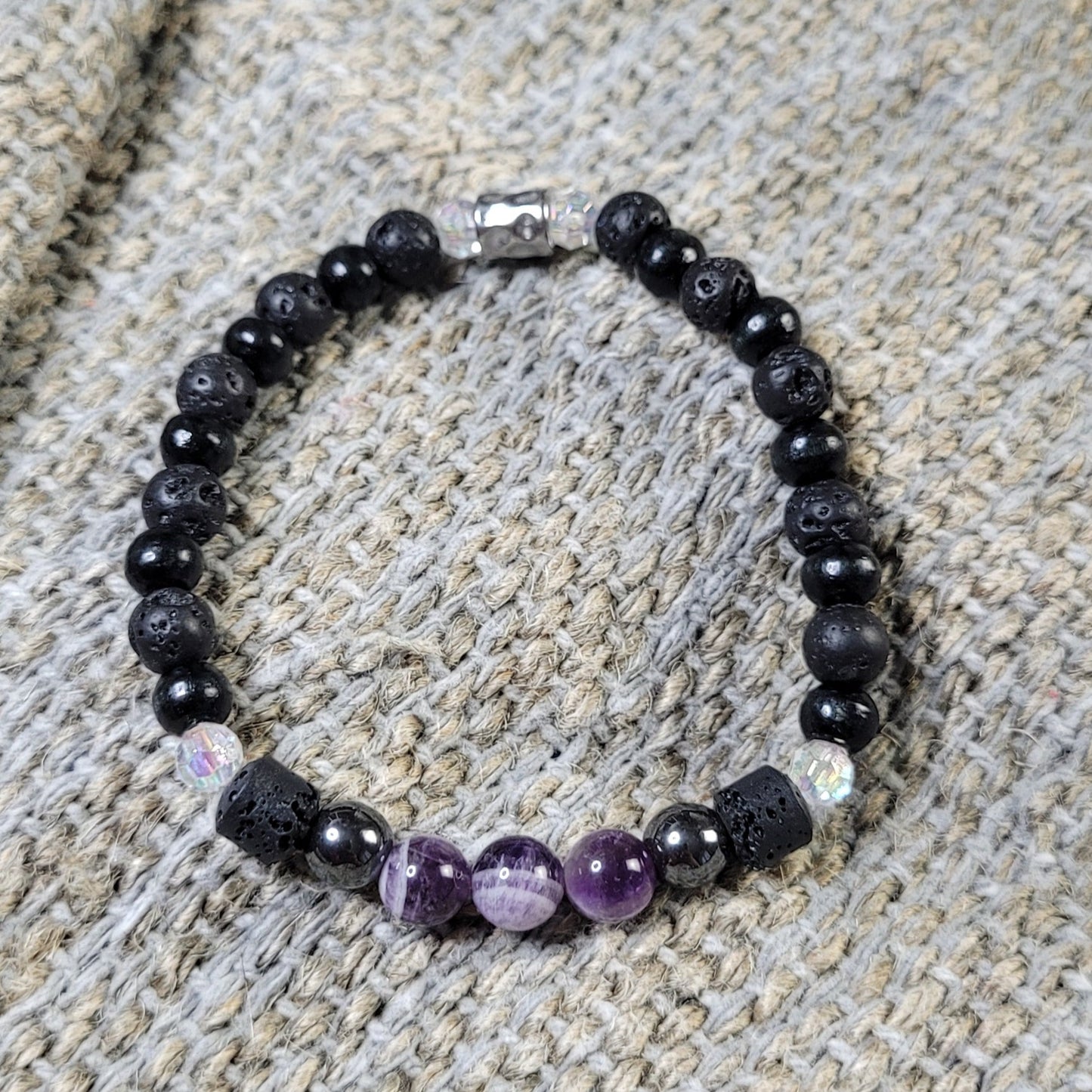 Heilsteinarmband "Amethyst"
