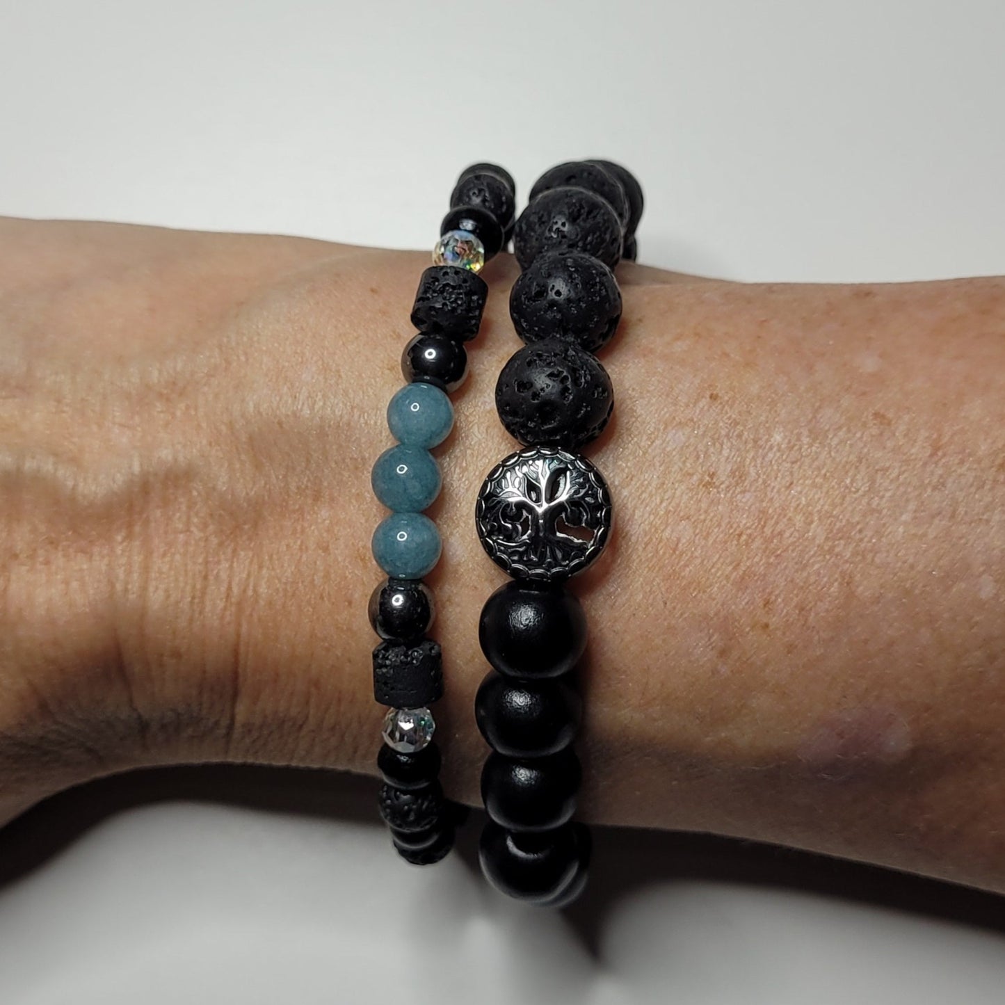 Heilsteinarmband "Aquamarin"