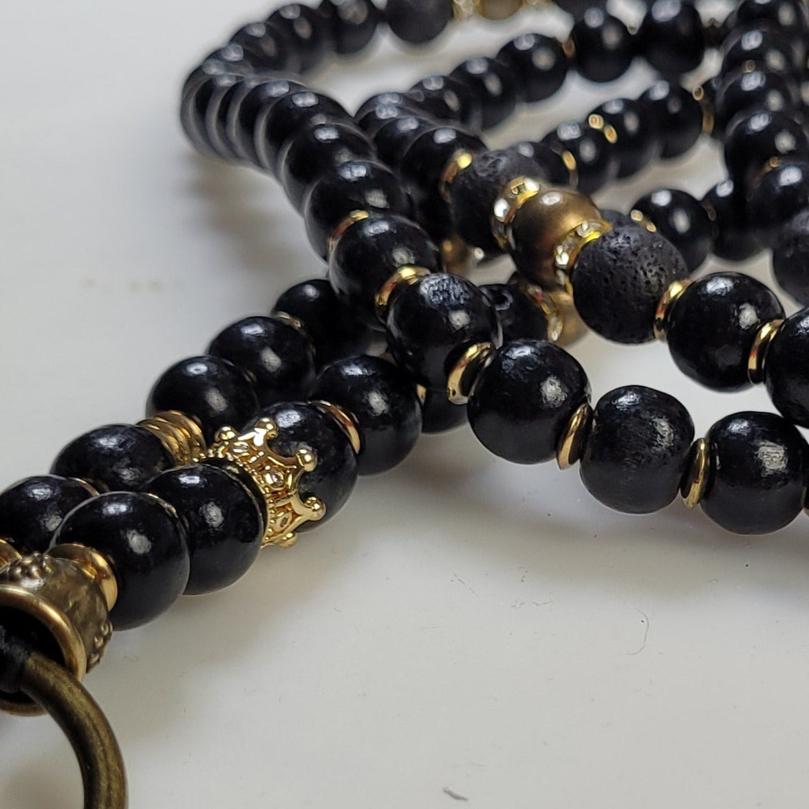 Palimm Palimm Handykette "Black Pearl"