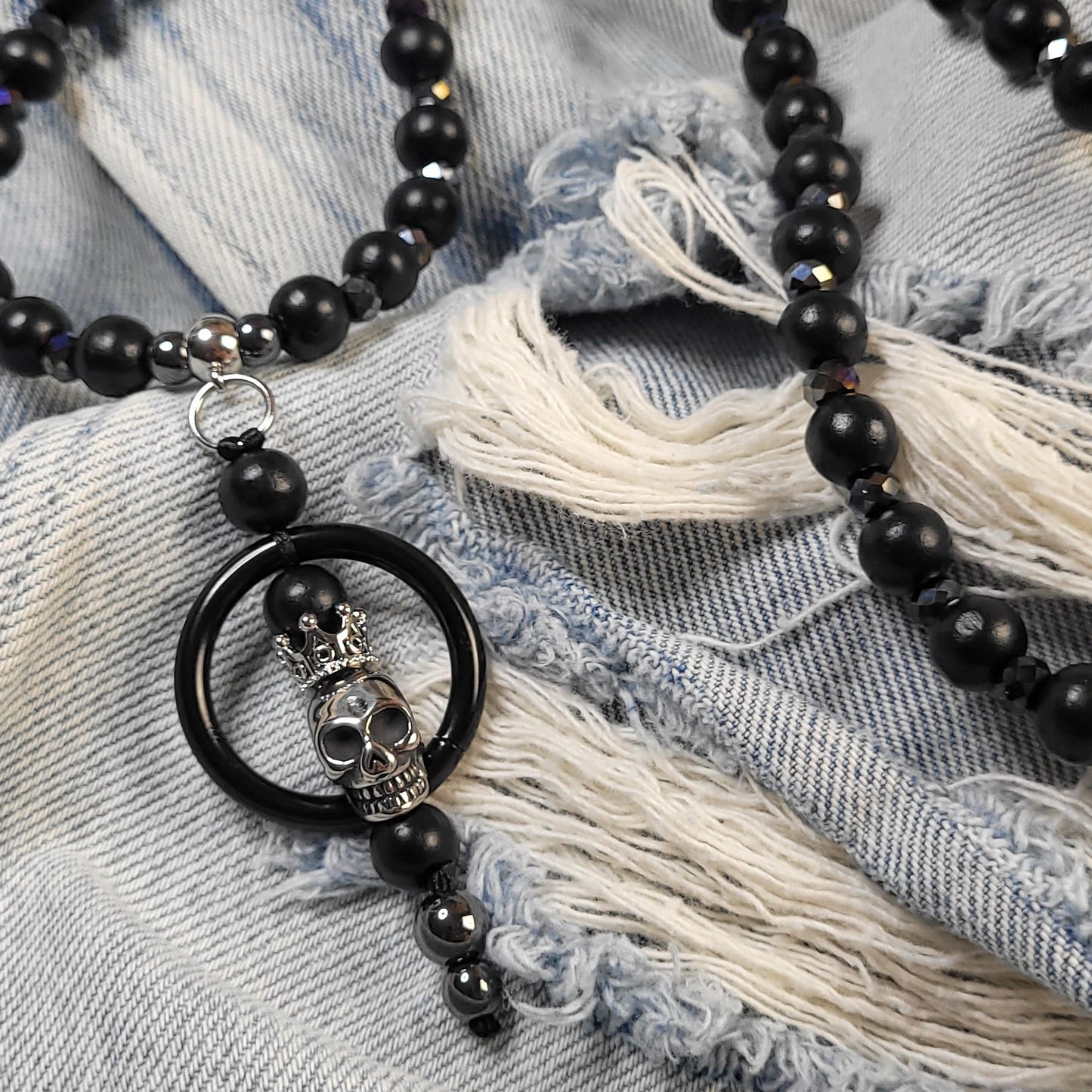 Halskette " Black Pearl ""