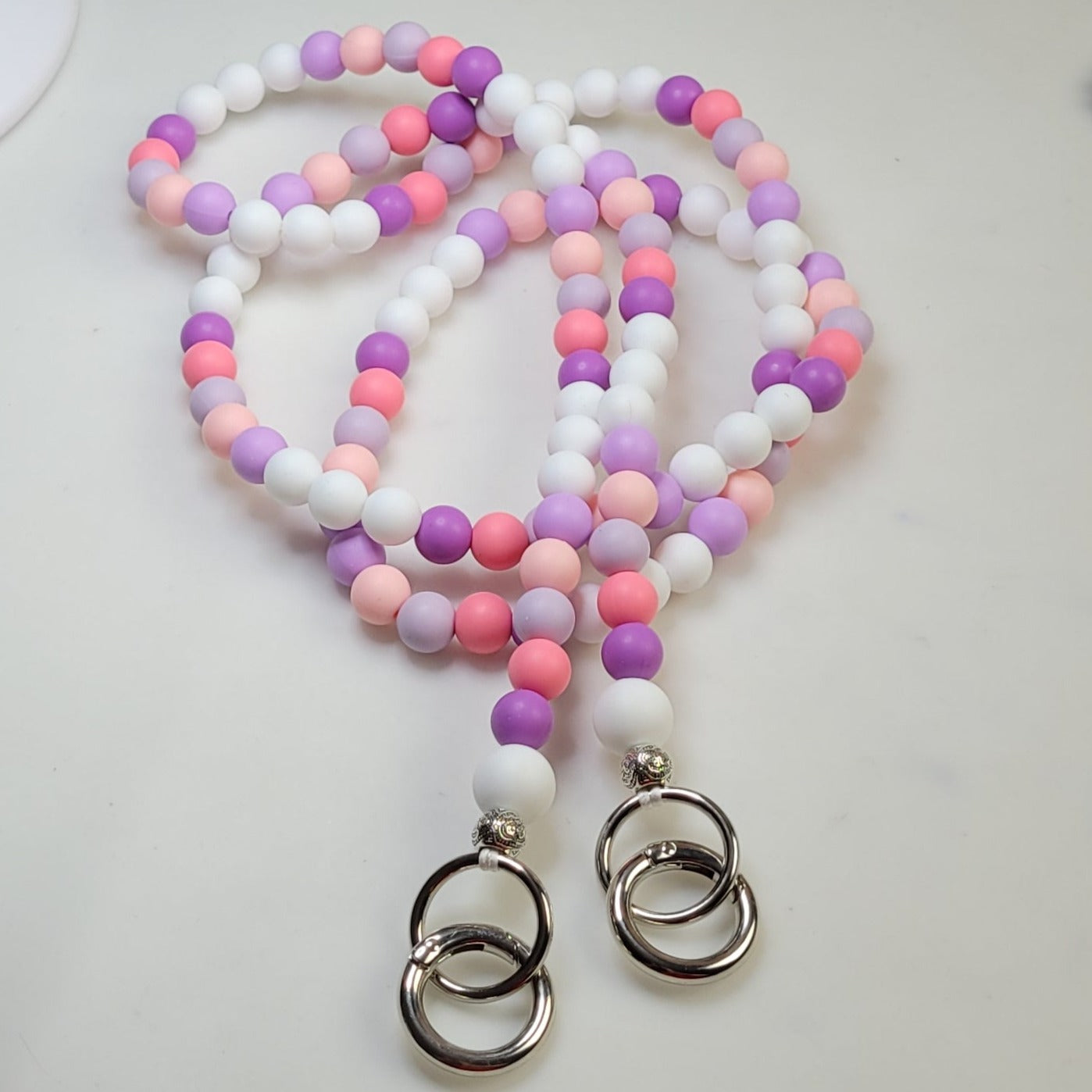 🌞NEU  Silikon- Handykette "Sommerflieder"