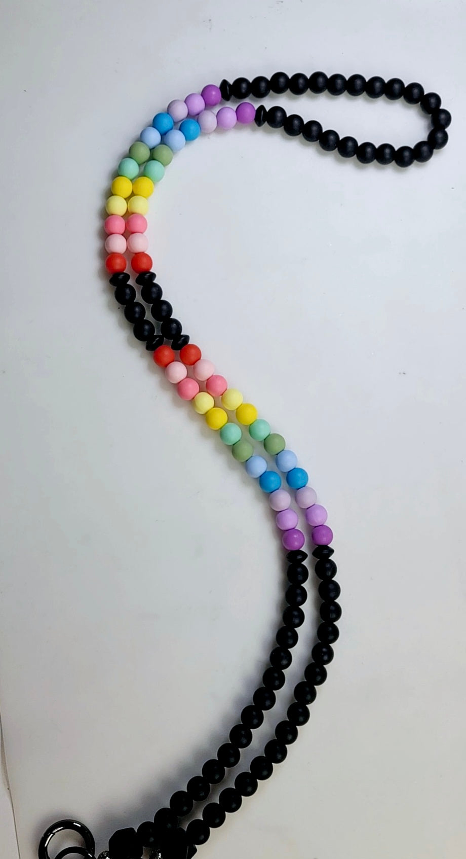 ❣️Silikon-Handykette " Regenbogen "