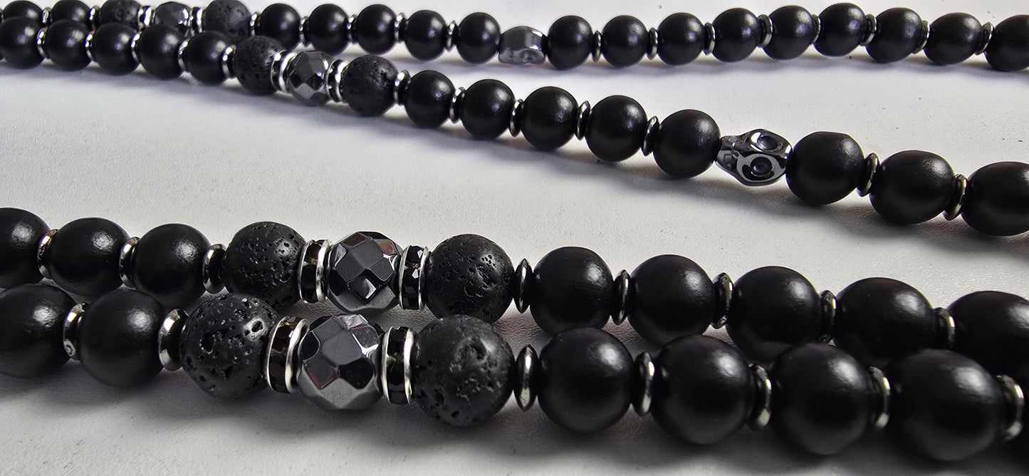Palimm Palimm Handykette "Black Pearl"