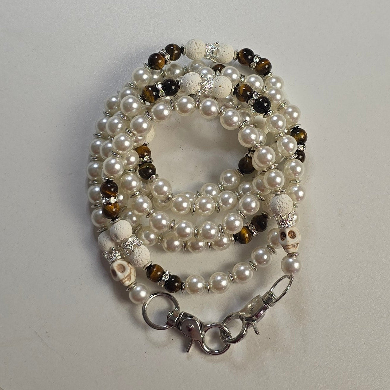 Palimm Palimm Handykette "Black Pearl"
