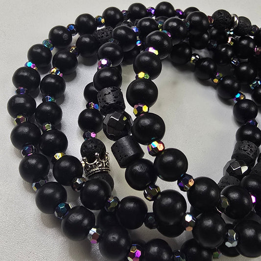 Palimm Palimm Handykette "Black Pearl"