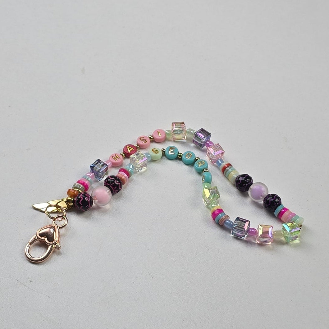 Kurze Handykette" Candy Glow"
